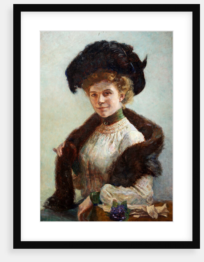 Lady with the Black Hat by Eva Grace P. Keely